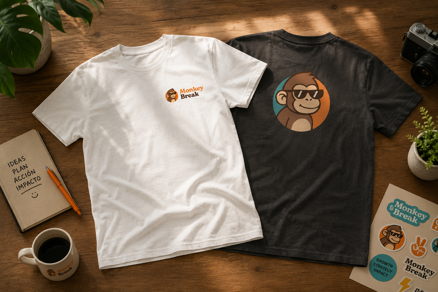 Monkey Break — Merchandising