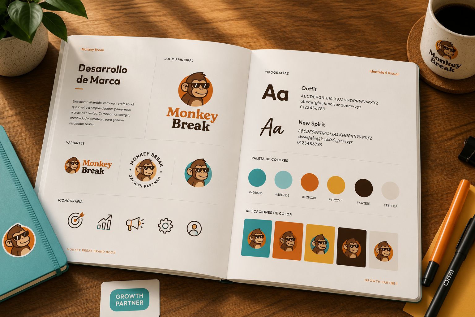 Monkey Break — Web y escaparate
