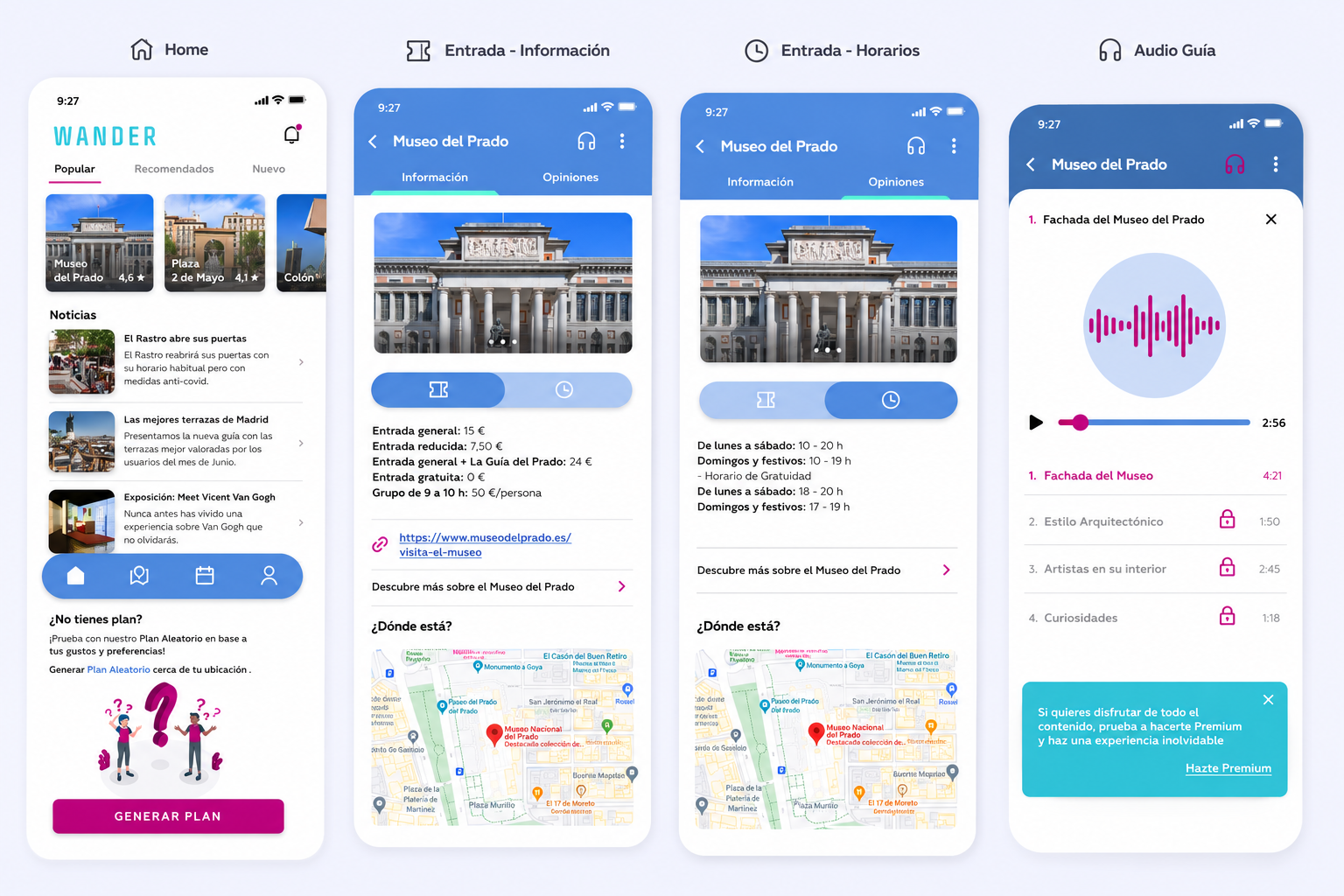 Wander — Ficha de lugar y audioguía